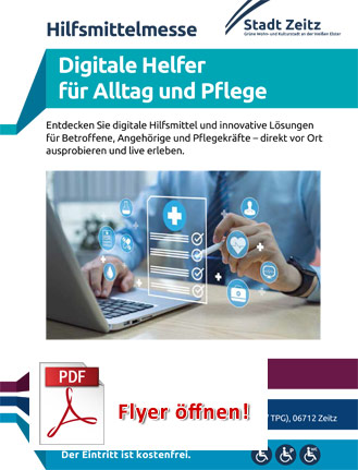 Flyer f&uuml;r die Hilfsmittelmesse als PDF lesen