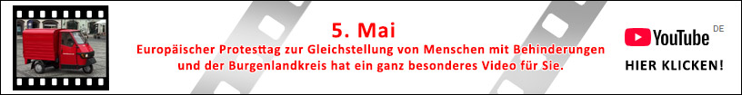 Ein Banner für ein Video vom Burgenlandkreis auf YouTube