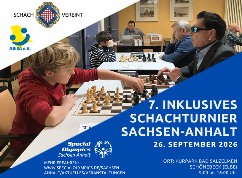 Flyer f&uuml;r Schachturnier &ouml;ffnen